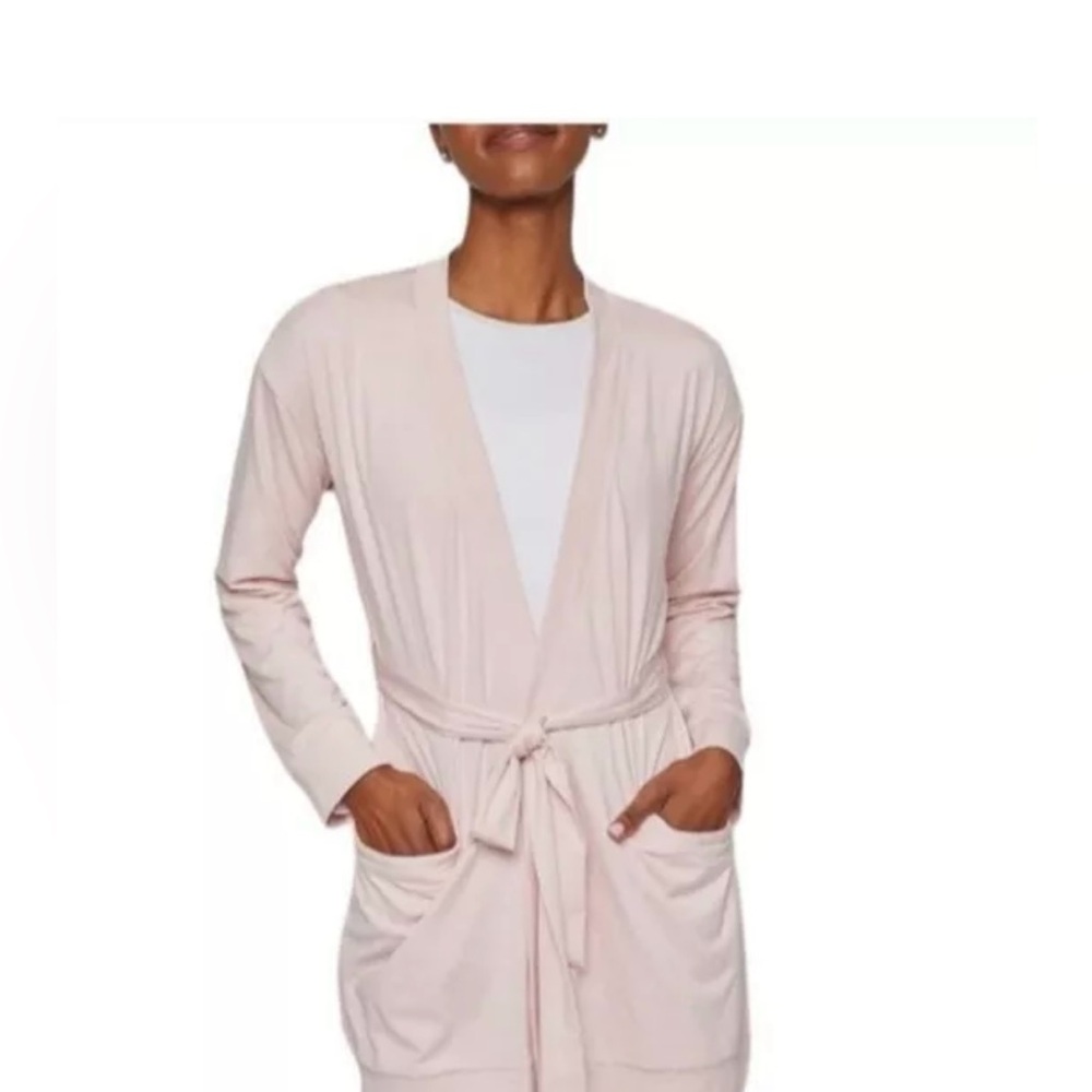 NWT Four Laps Heather Pink Wrap Small